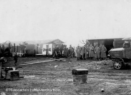 Eisenbahntransport der Festungs-Fliegerabteilung 205