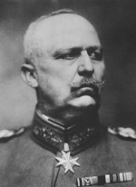 General Erich Friedrich Wilhelm Ludendorff Passagier im Klner Luftschiff M II