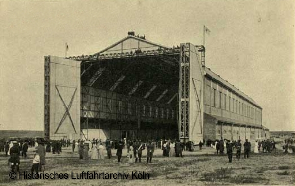 Luftschiffhafen Cln-Bickendorf die leere Halle