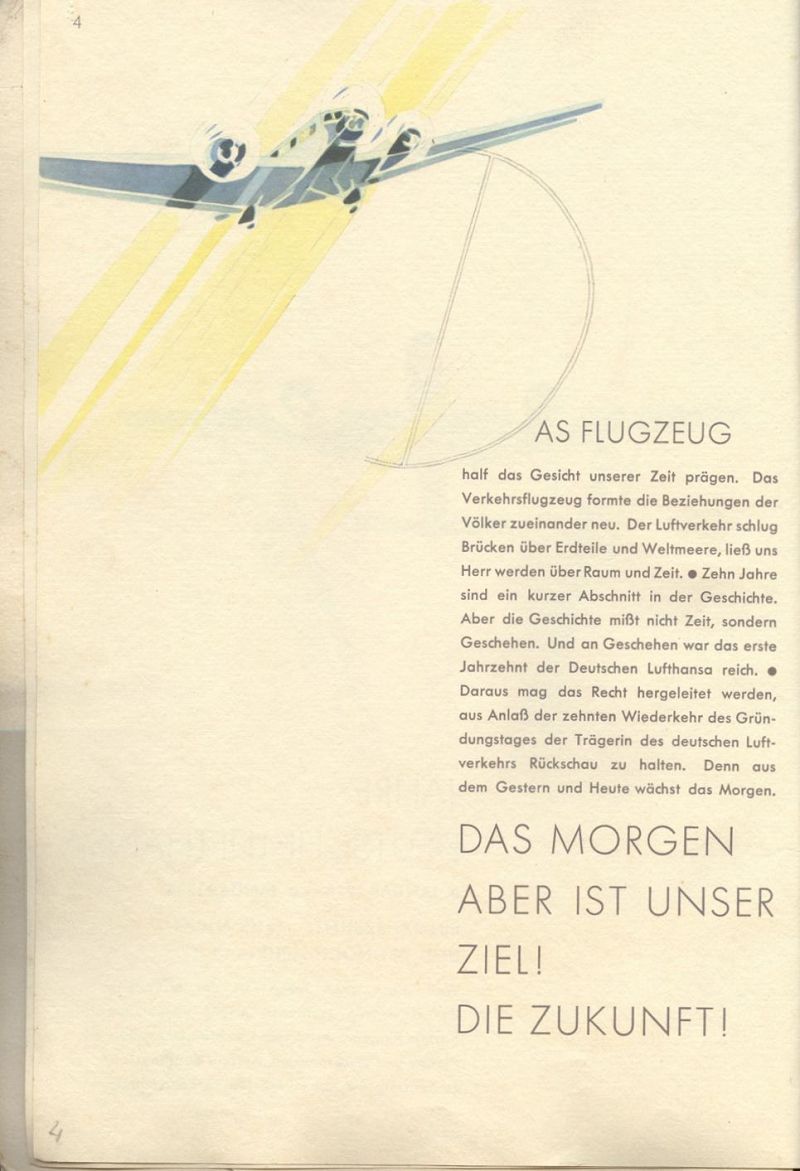 Jahrbuch der Lufthansa 1926 - 1936