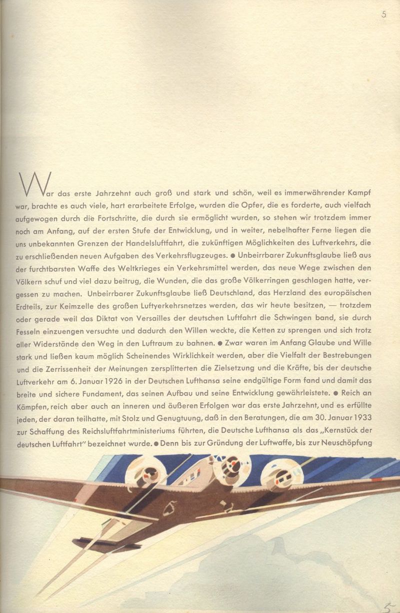 Jahrbuch der Lufthansa 1926 - 1936