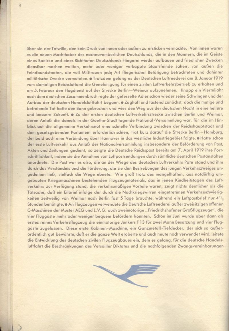 Jahrbuch der Lufthansa 1926 - 1936