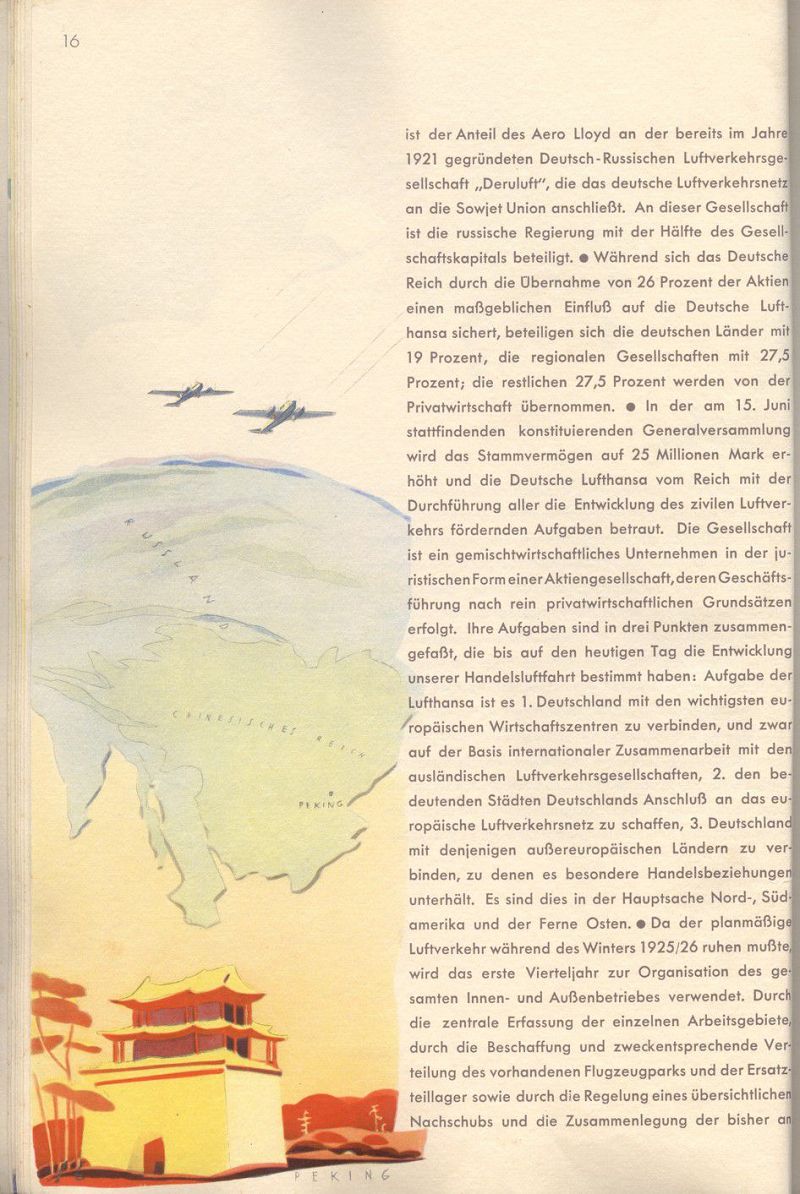 Jahrbuch der Lufthansa 1926 - 1936