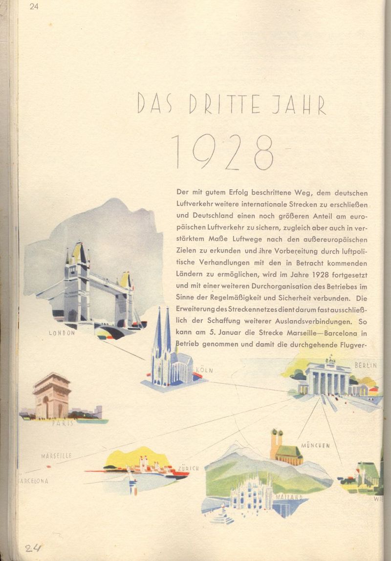 Jahrbuch der Lufthansa 1926 - 1936