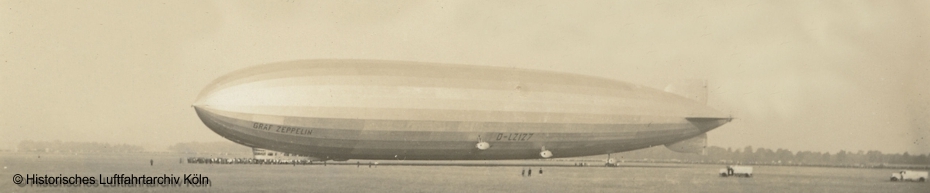 LZ 127 "Graf Zeppelin" in Kln 2. und 3. Oktober 1928
