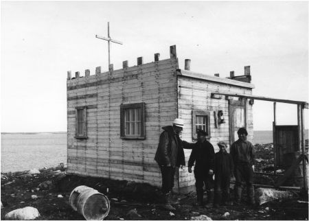 Eine Missionskirche im arktischen Nirgendwo