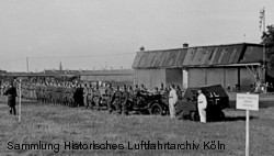 Vorfhrung der Wehrmacht auf dem Butzweilerhof