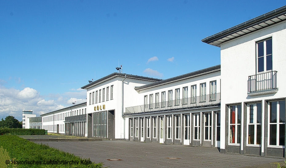 Der ehemalige Flughafen Köln Butzweilerhof.
