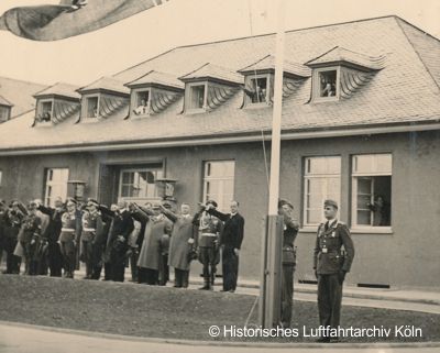 Gebäude des Nachrichtenführers Fliegerhorst Ostheim