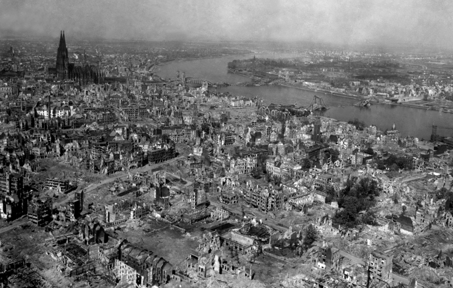 Das zerstörte Köln um 1945