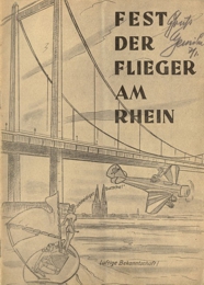 Deckblatt "Fest der Flieger" Kln