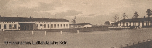 Haupteingang des Flughafen Kln Butzweilerhof