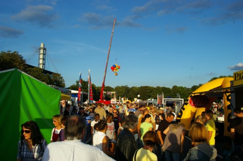 1. Ballonfestival Köln die Besucher